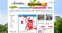 Desktop Screenshot of issoudun.fr